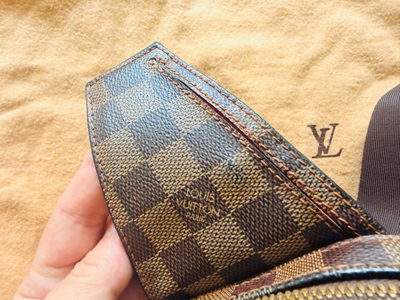 LV Damier 棋盤方塊胸口腰包/胸口包-3