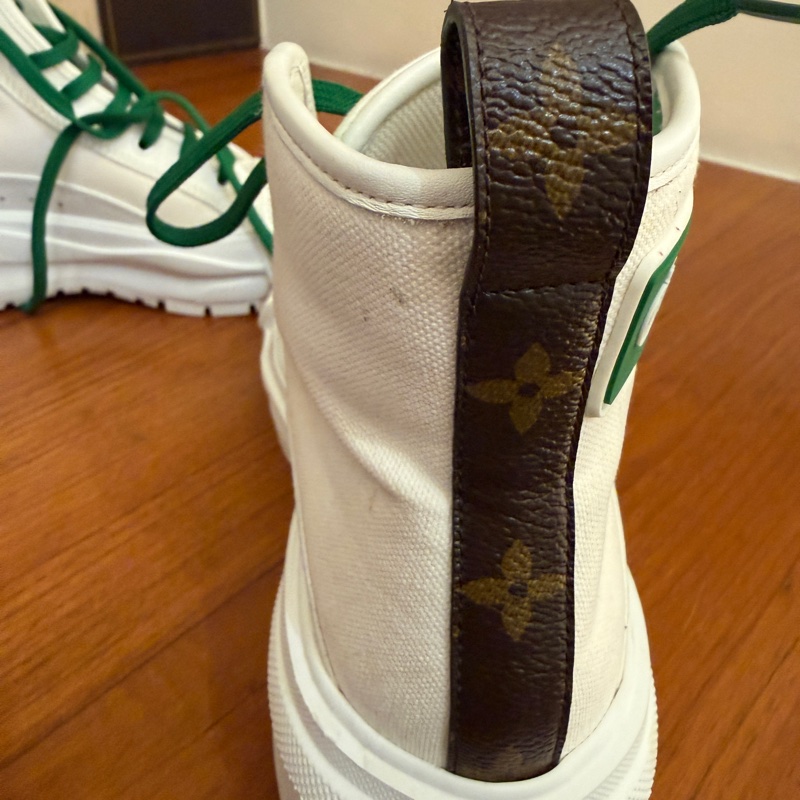 lv 白色中筒鞋 39碼-4