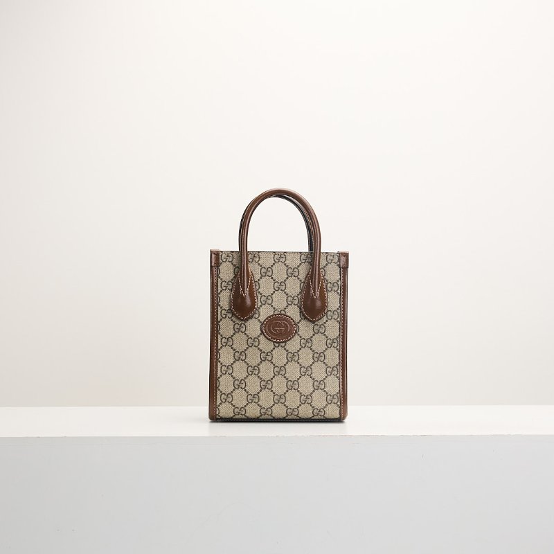 二手Gucci Retro mini 琴譜包/棕老花-0