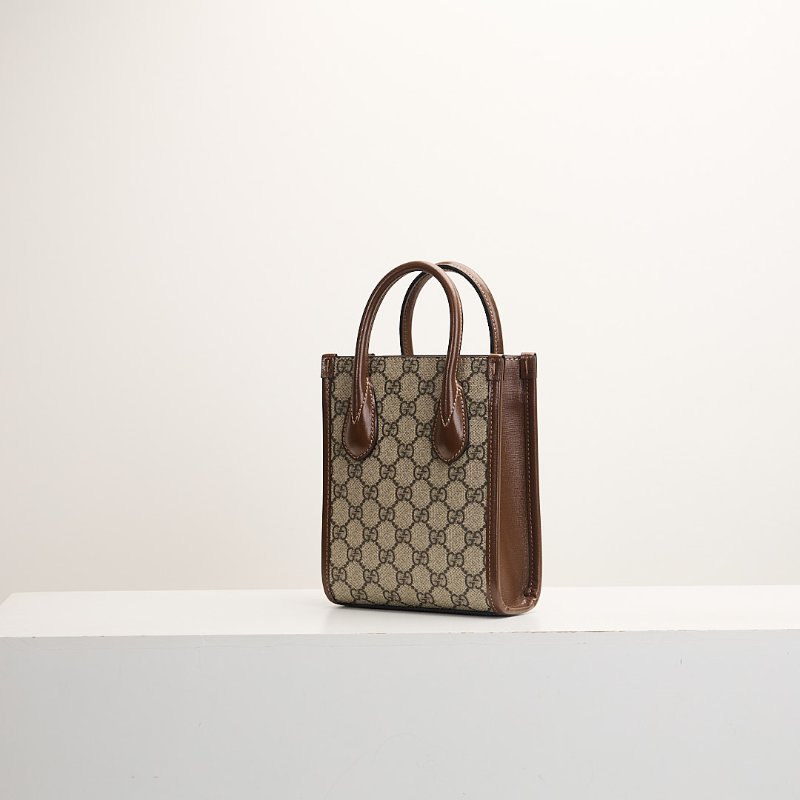 二手Gucci Retro mini 琴譜包/棕老花-2