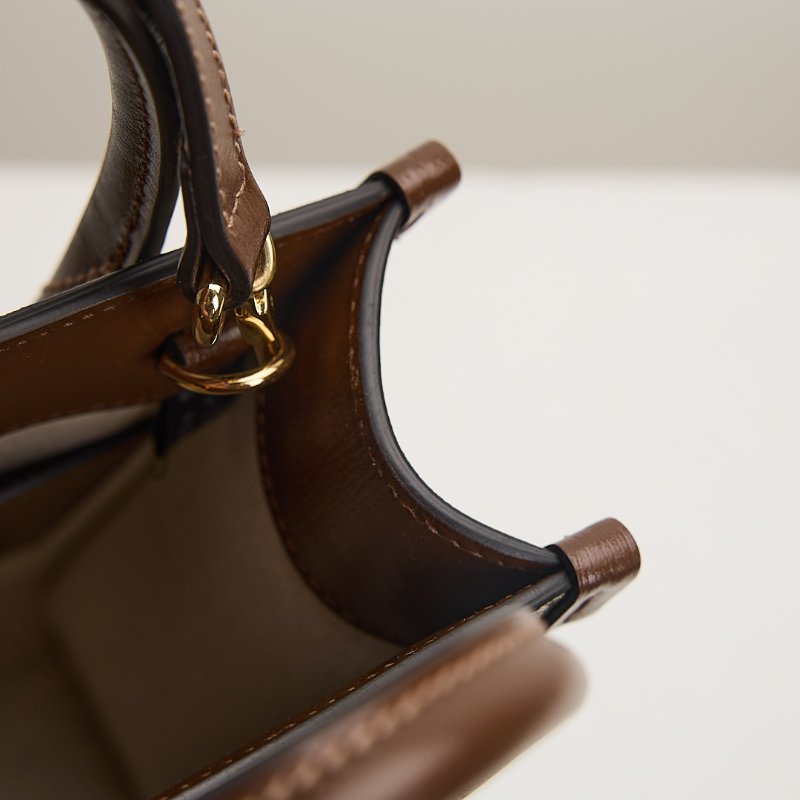 二手Gucci Retro mini 琴譜包/棕老花-19