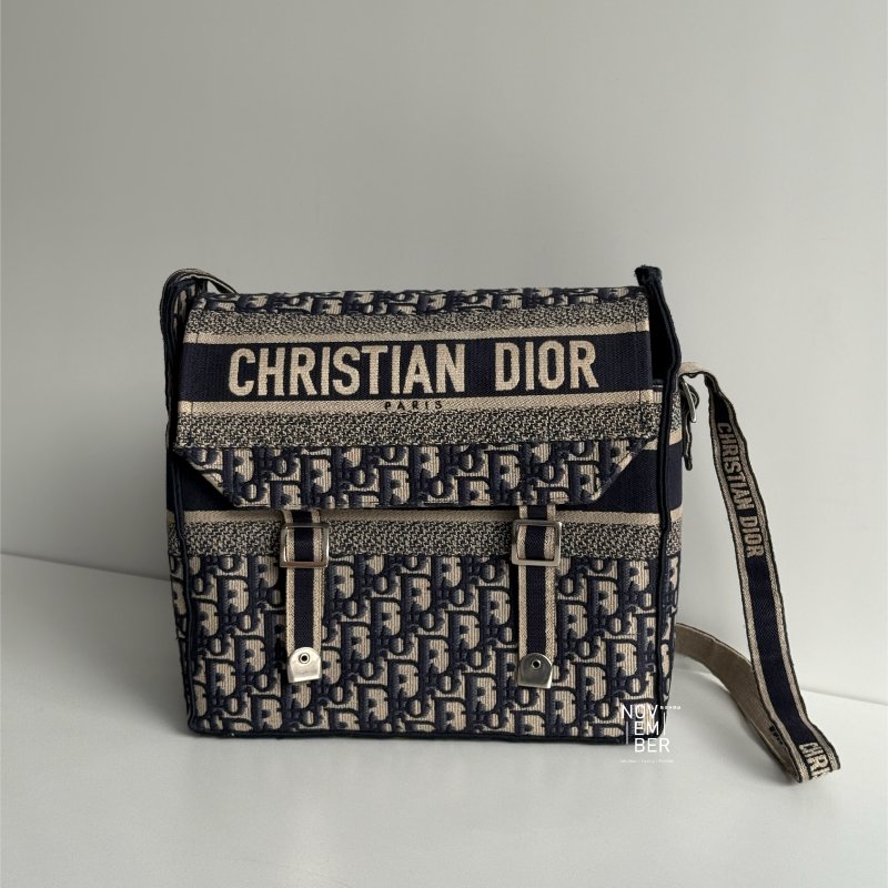 99新🆕 Dior 迪奧 Camp 老花郵差包-0