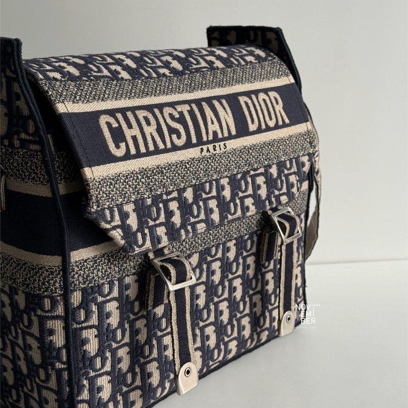 99新🆕 Dior 迪奧 Camp 老花郵差包-4