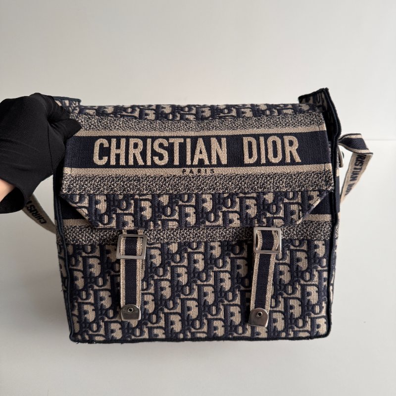 99新🆕 Dior 迪奧 Camp 老花郵差包-6