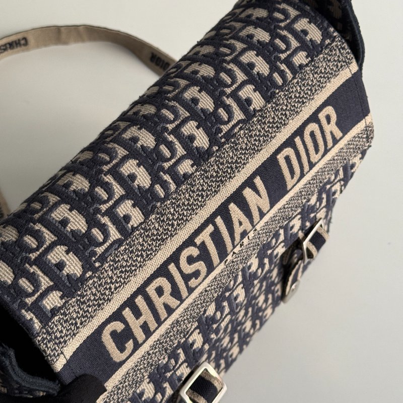 99新🆕 Dior 迪奧 Camp 老花郵差包-7