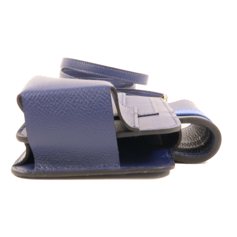 HERMES Epsom皮革Hermesway手機袋Saphire-3