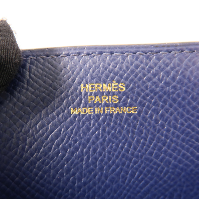 HERMES Epsom皮革Hermesway手機袋Saphire-7