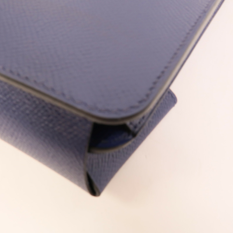 HERMES Epsom皮革Hermesway手機袋Saphire-10