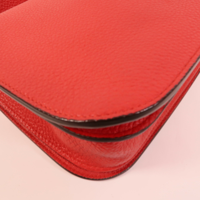 GUCCI 牛皮皮革Horsebit肩背袋-13