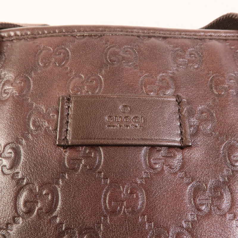 GUCCI 牛皮皮革GG Guccissima Tote手挽肩背兩用袋-6