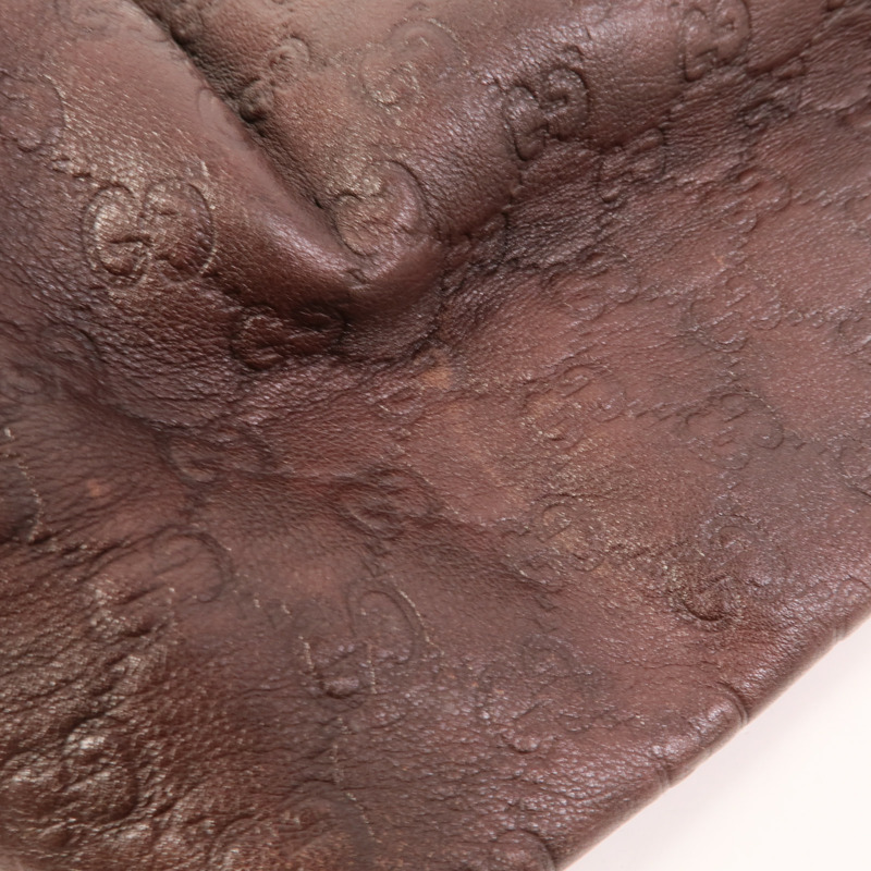 GUCCI 牛皮皮革GG Guccissima Tote手挽肩背兩用袋-15