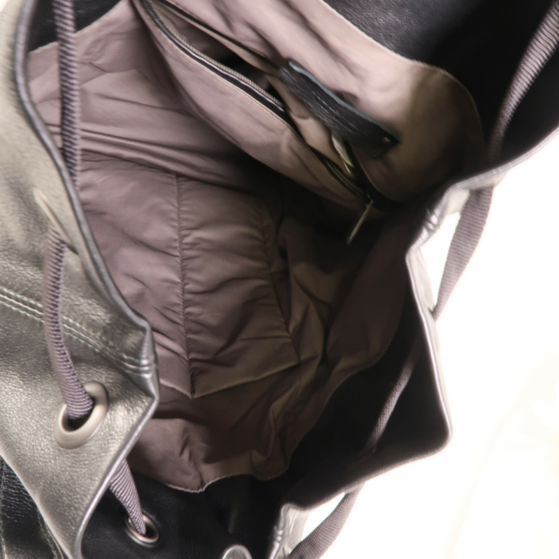 BOTTEGA VENETA 牛皮皮革Backpack背包-5