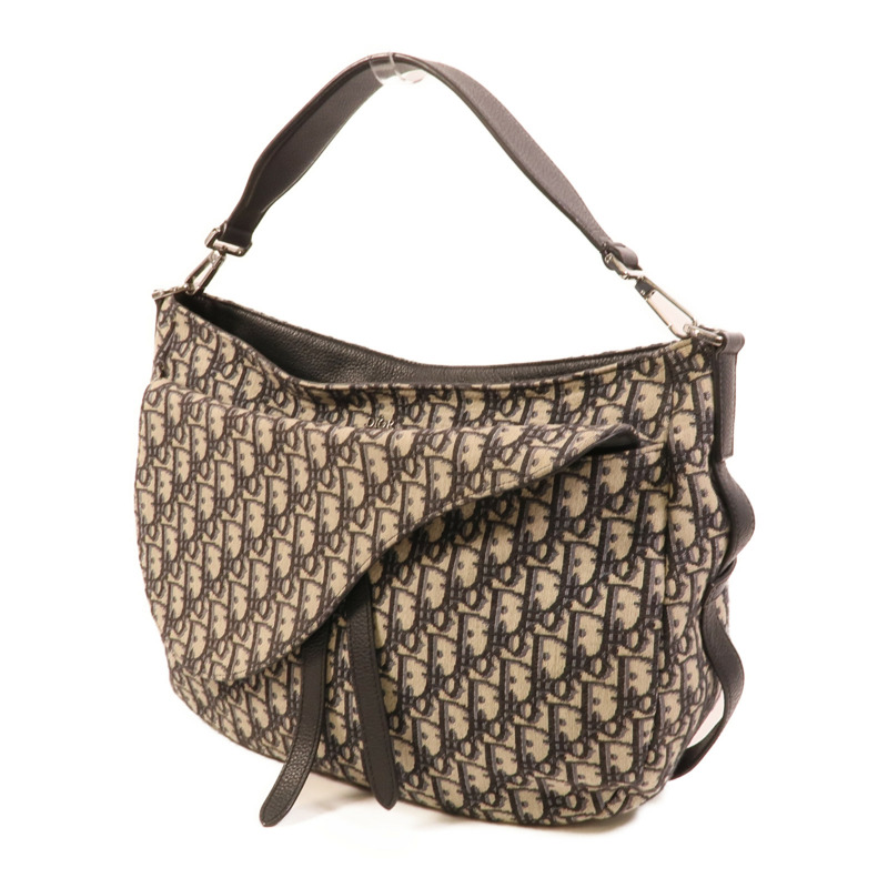 Dior 帆布Saddle手挽肩背兩用袋-2