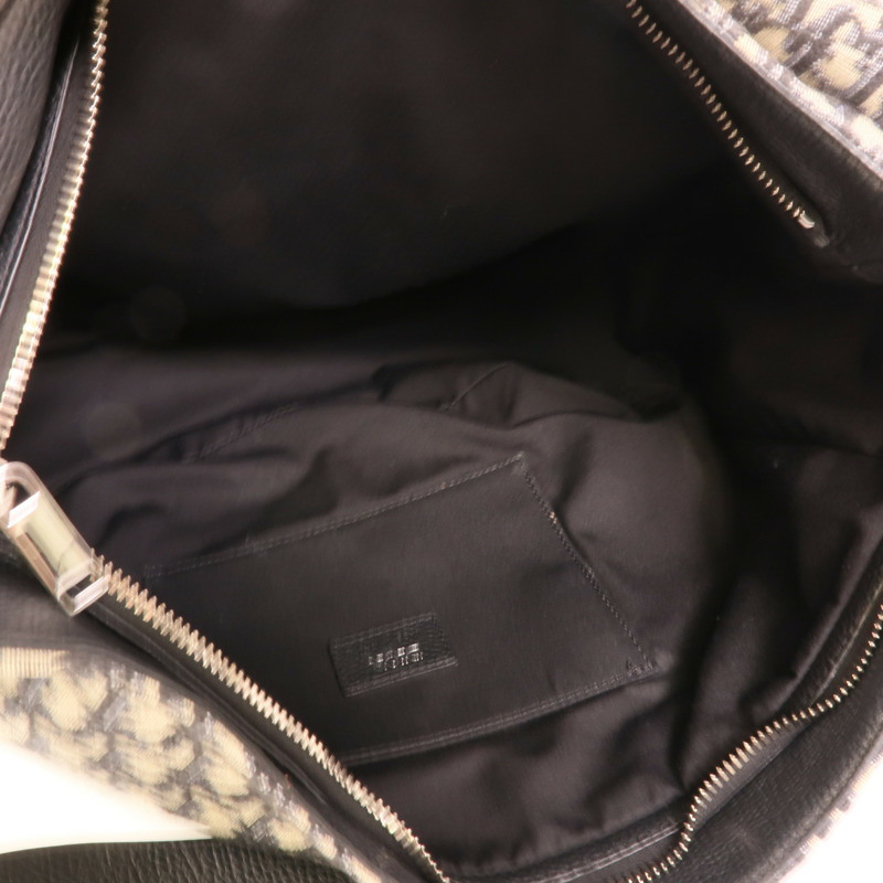 Dior 帆布Saddle手挽肩背兩用袋-4