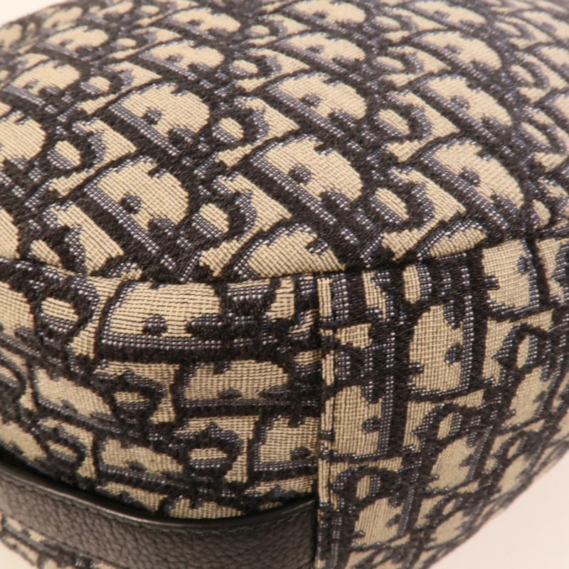 Dior 帆布Saddle手挽肩背兩用袋-12