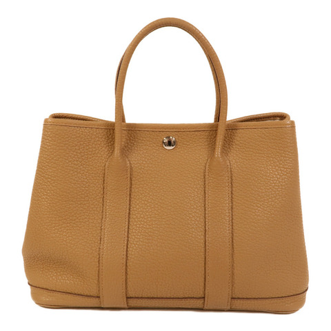HERMES Negonda皮革Garden Party TPM手挽袋Biscuit
