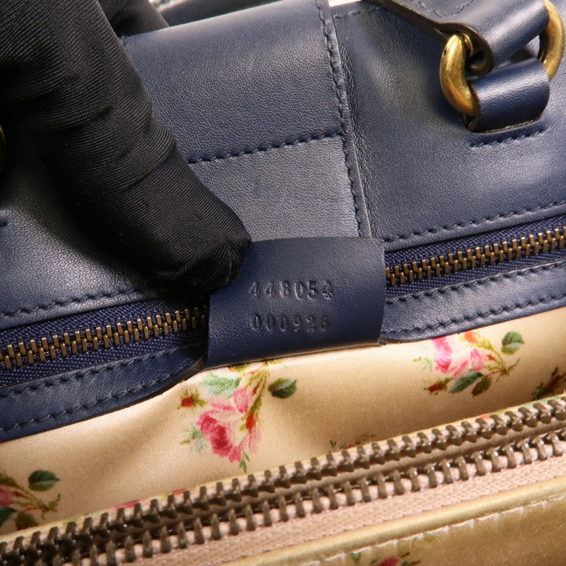 GUCCI Denim GG Marmont Matelasse手挽肩背兩用袋-7