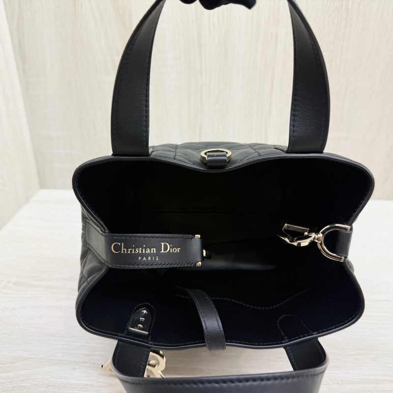 DIOR全新✨黑牛皮Toujours小號包M2835OSNW-9