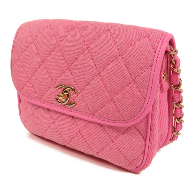 CHANEL Denim Shoulder Bag肩背袋-2