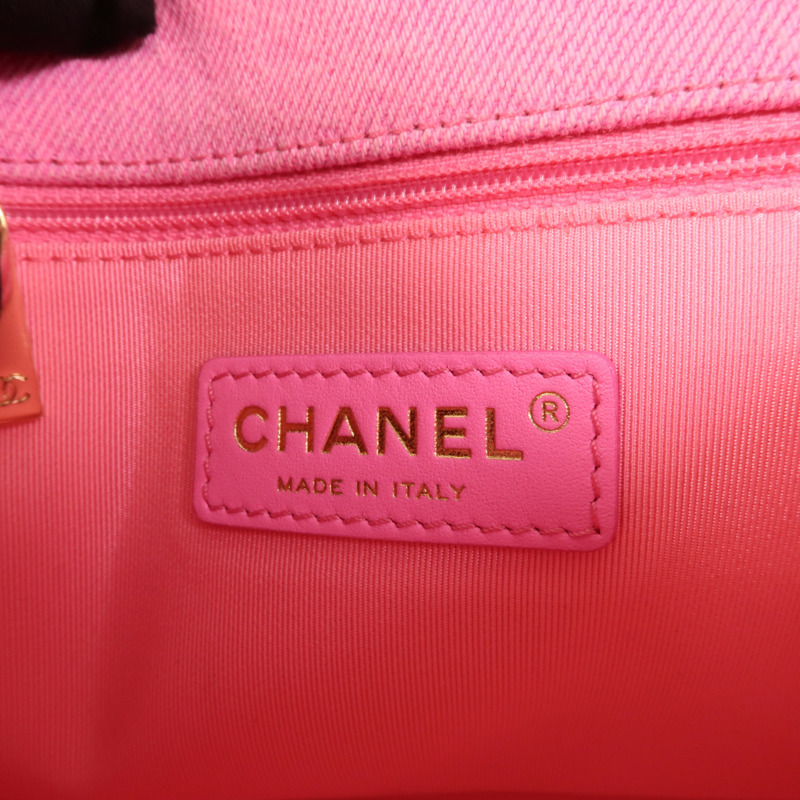 CHANEL Denim Shoulder Bag肩背袋-8