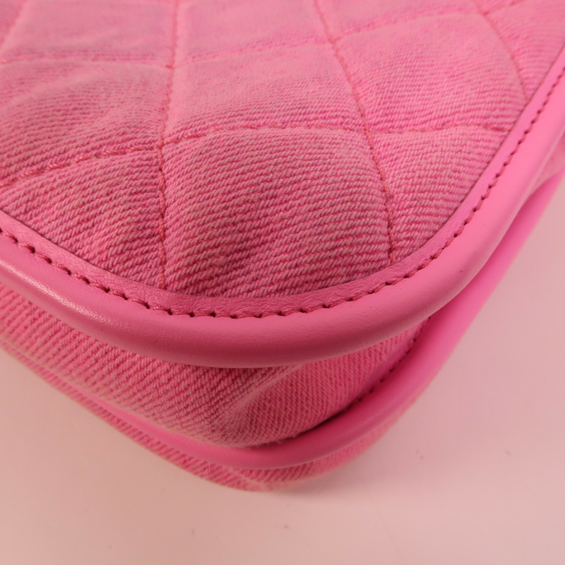 CHANEL Denim Shoulder Bag肩背袋-11
