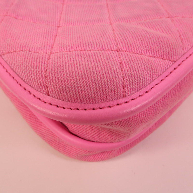 CHANEL Denim Shoulder Bag肩背袋-12