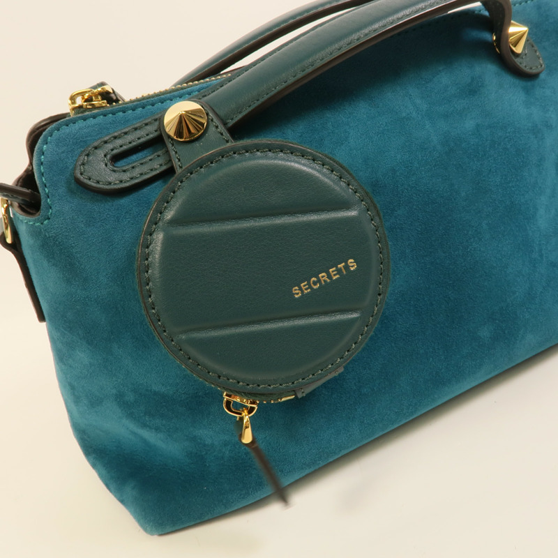 FENDI 麂皮皮革By The Way手挽肩背兩用袋-6