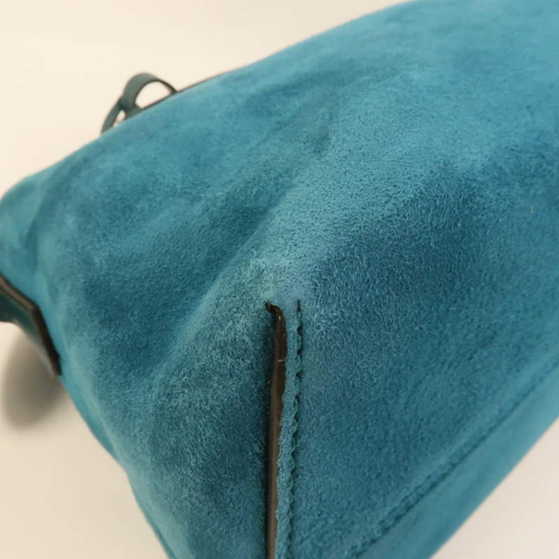 FENDI 麂皮皮革By The Way手挽肩背兩用袋-10