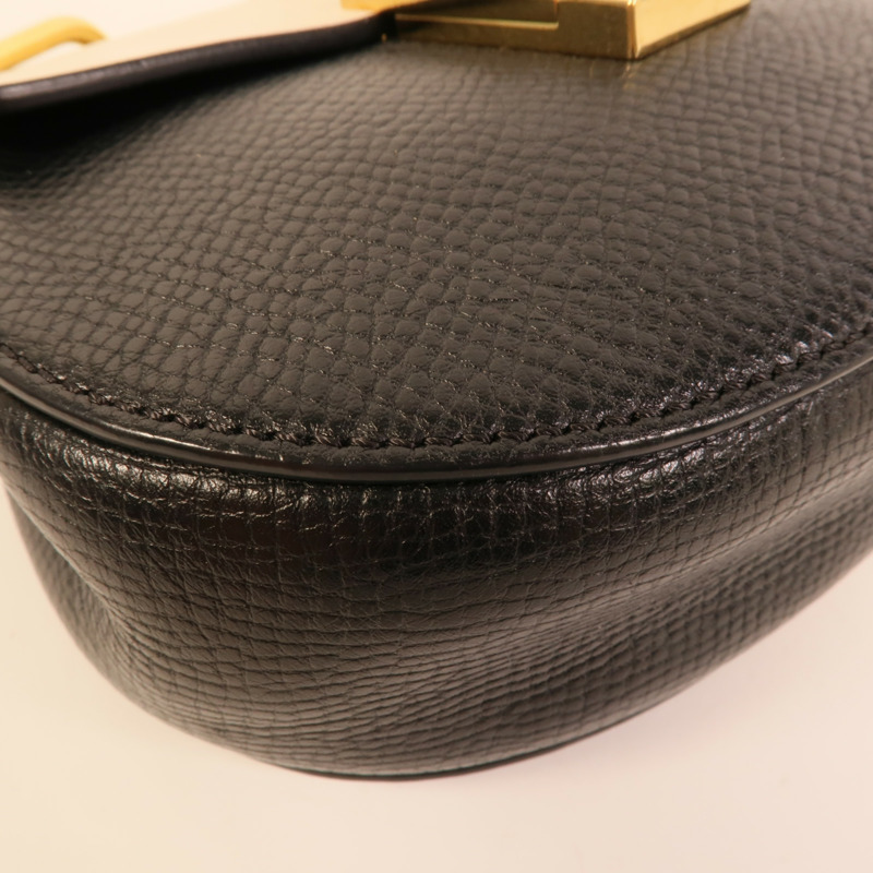 Chloe 牛皮皮革Drew肩背袋-8