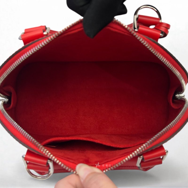 S5169-LV 紅色Epi Alma BB手提斜背包M41160-5