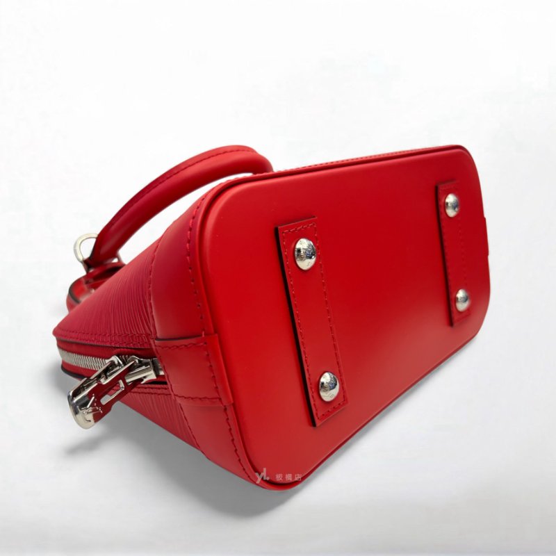 S5169-LV 紅色Epi Alma BB手提斜背包M41160-6