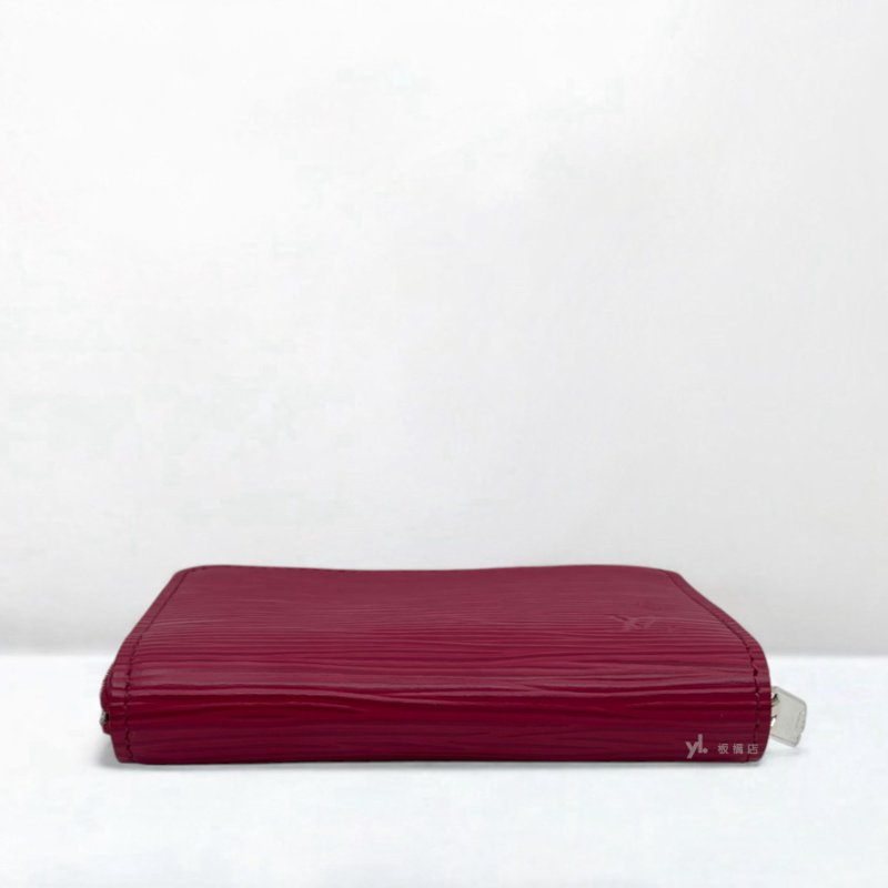 S5175-LV 紫紅色EPIㄇ拉零錢卡包M60383-4