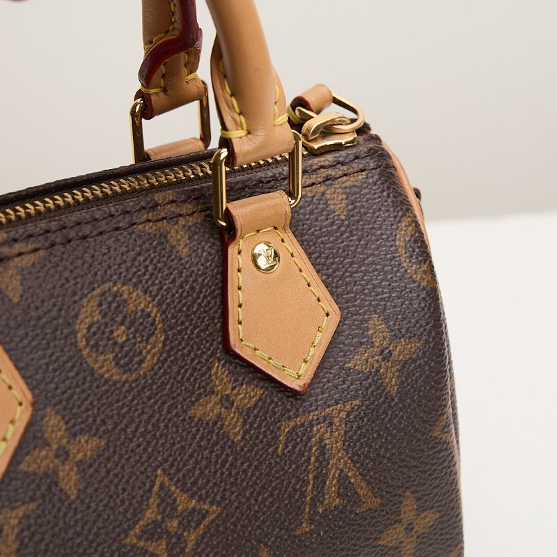 二手Lv Nano speedy 老花-6