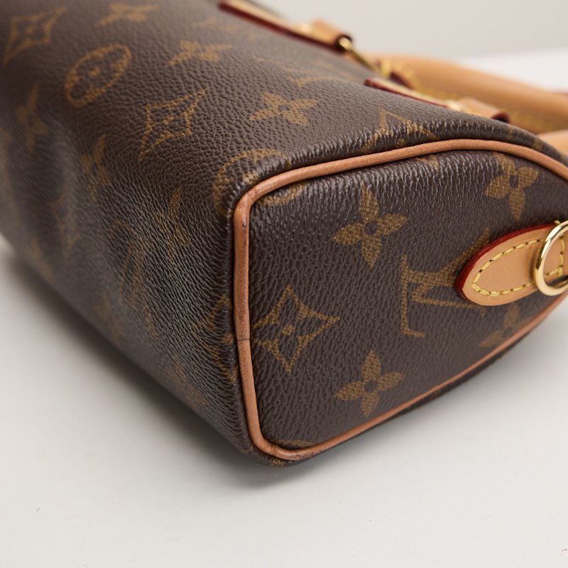 二手Lv Nano speedy 老花-14