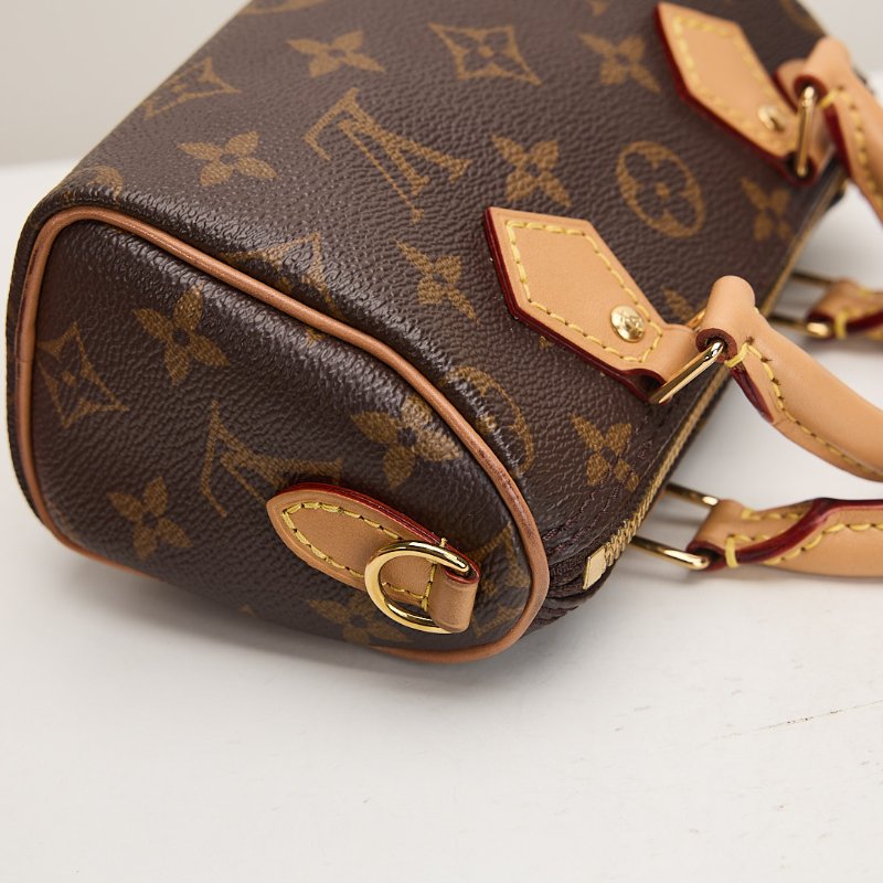 二手Lv Nano speedy 老花-17