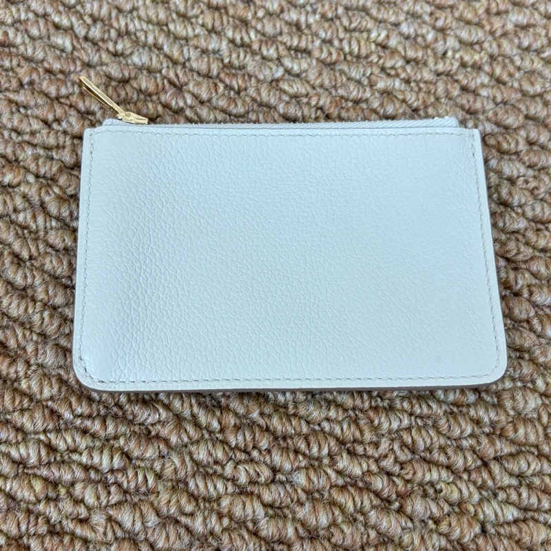 99新Hermès愛馬仕 Roulis Slim 豬鼻子 奶昔白  mini U刻 12.5x2x11。-8