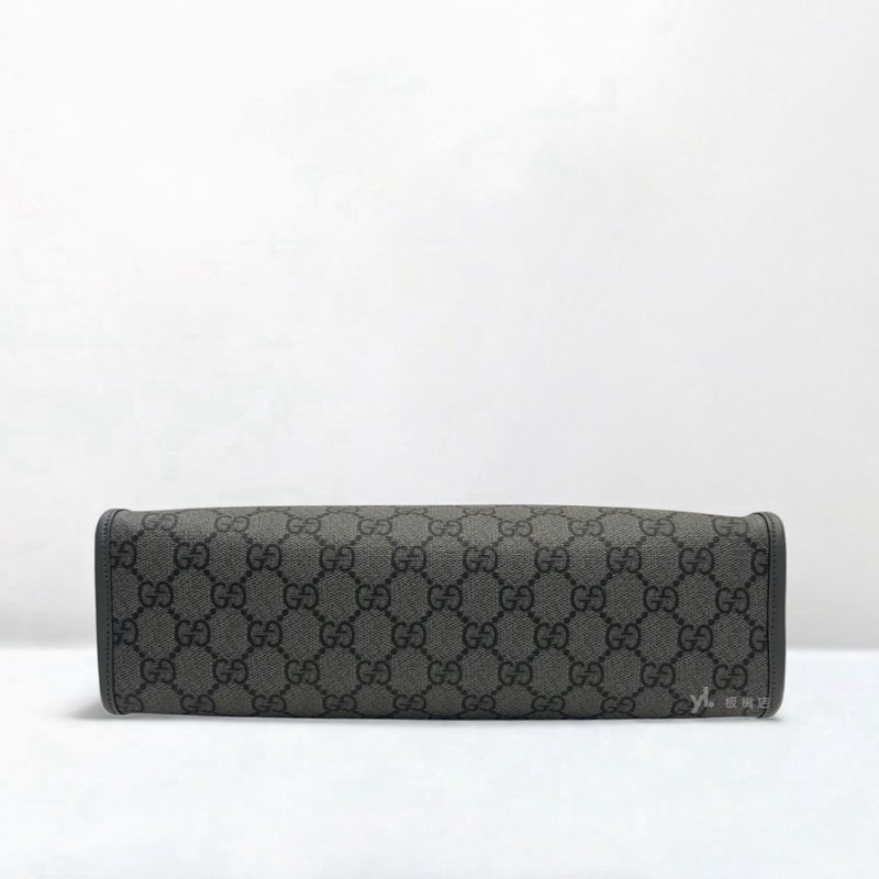 S5179-Gucci Ophidia GG 灰色塗層手拿包598234-4