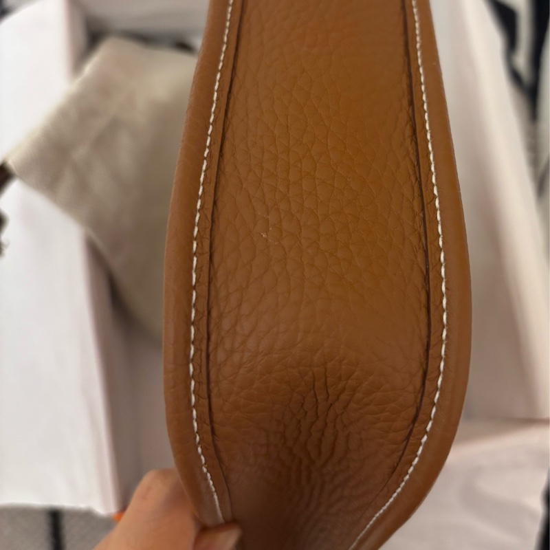 Hermes mini Evelyne 16 金棕金釦（大全配）-6