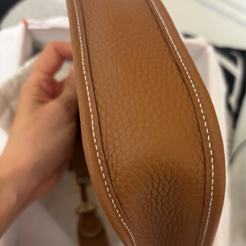 Hermes mini Evelyne 16 金棕金釦（大全配）-7