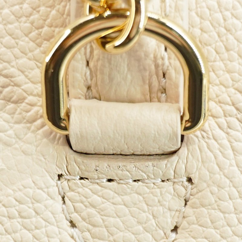 Louis Vuitton 展示品 壓紋牛皮後背包(M47106-奶油色)-6