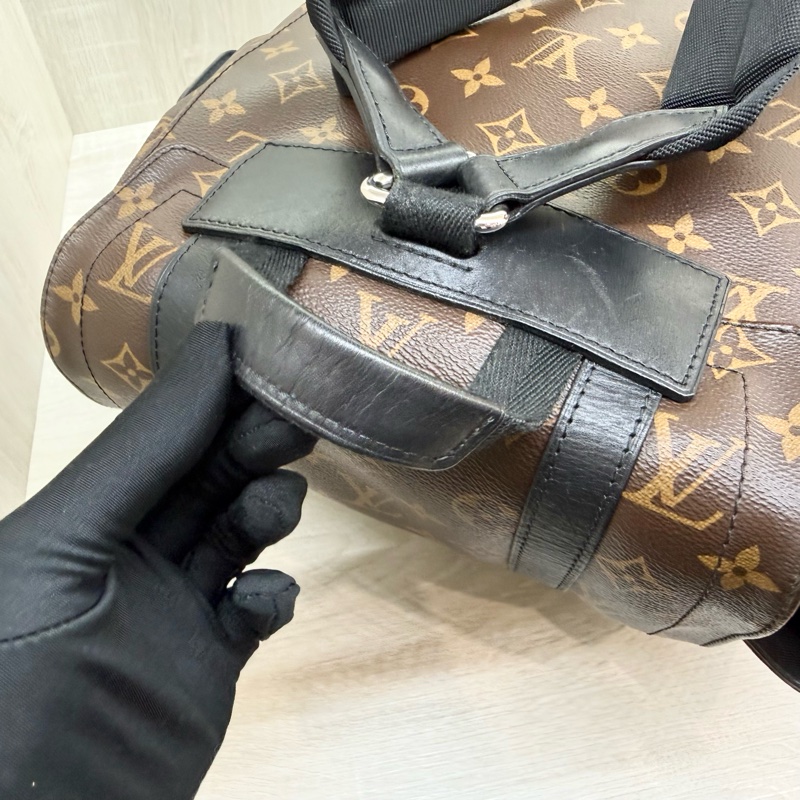 LV潮男必備✨原花Christopher MM後背包 M43735-15