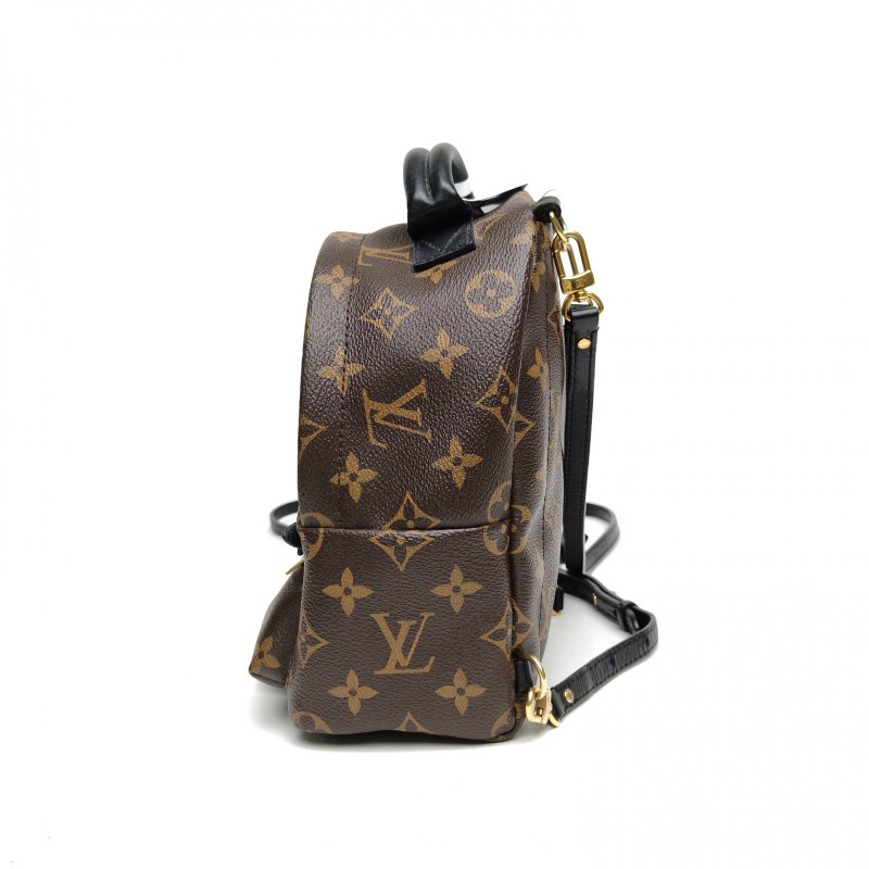 LOUIS VUITTON PalmSprings小書包Mini17老花PVC2016肩背包-1
