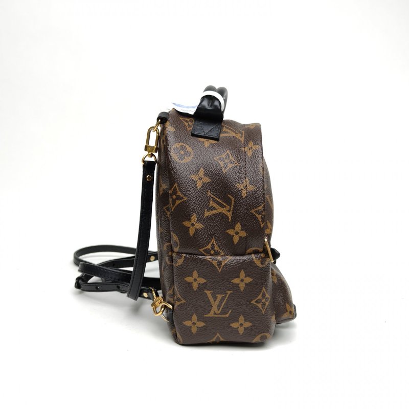 LOUIS VUITTON PalmSprings小書包Mini17老花PVC2016肩背包-3