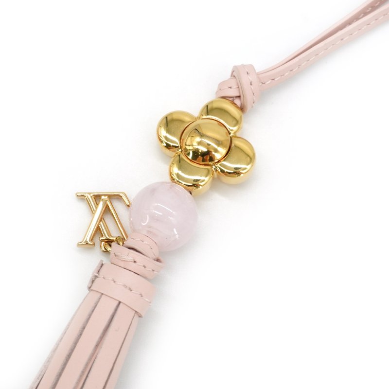Louis Vuitton 展示品 Vivienne Energy 珍珠皮革吊飾(M02951-粉)-2