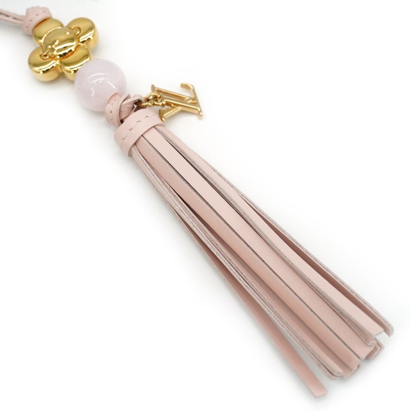 Louis Vuitton 展示品 Vivienne Energy 珍珠皮革吊飾(M02951-粉)-3