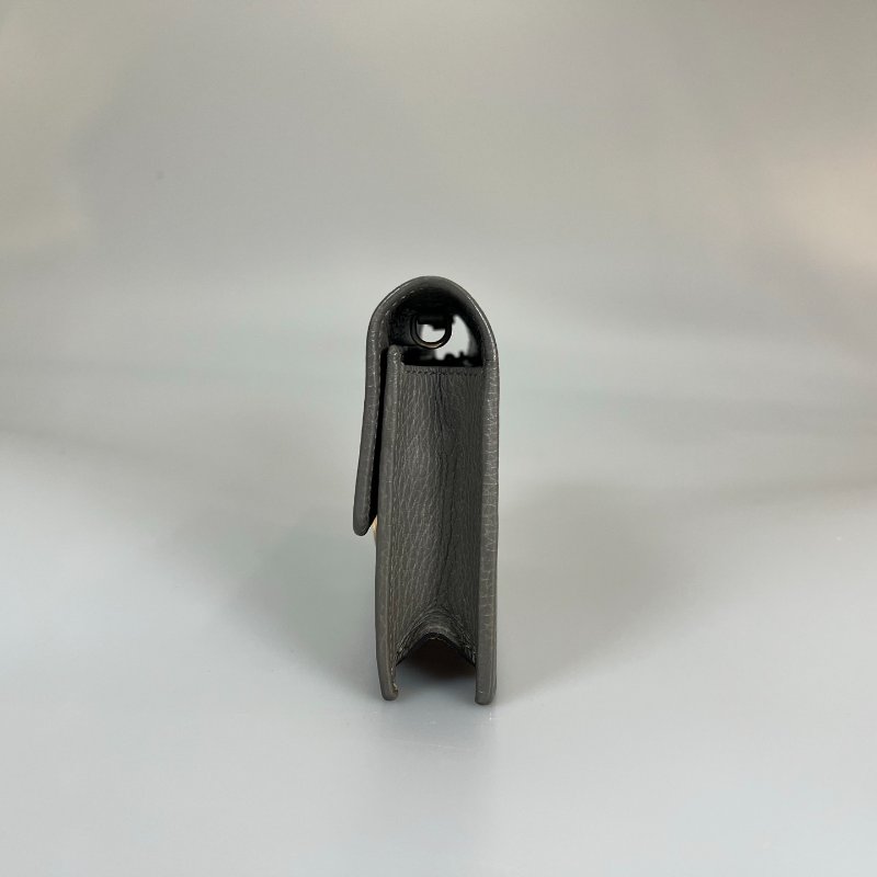 GUCCI 615523 灰SOHO 鐵牌肩背包-3