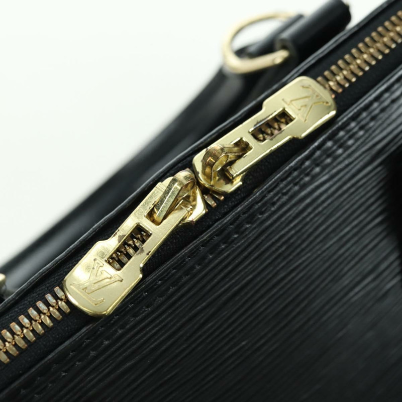 【日本直送】路易威登 Epi Alma 手提包 Noir 黑色 M52142 LV 正品 AMZ147V-9