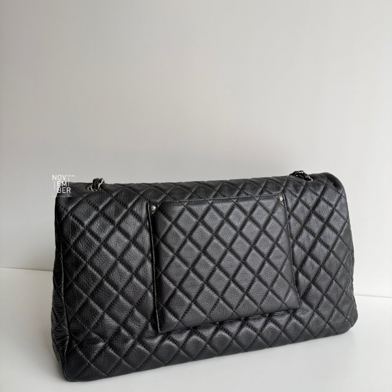 99新🆕 保卡款🫰🏻 Chanel 香奈兒 CF XXL 黑色銀釦-6