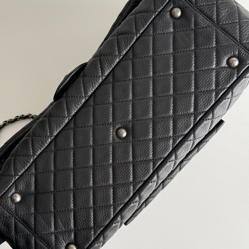 99新🆕 保卡款🫰🏻 Chanel 香奈兒 CF XXL 黑色銀釦-9