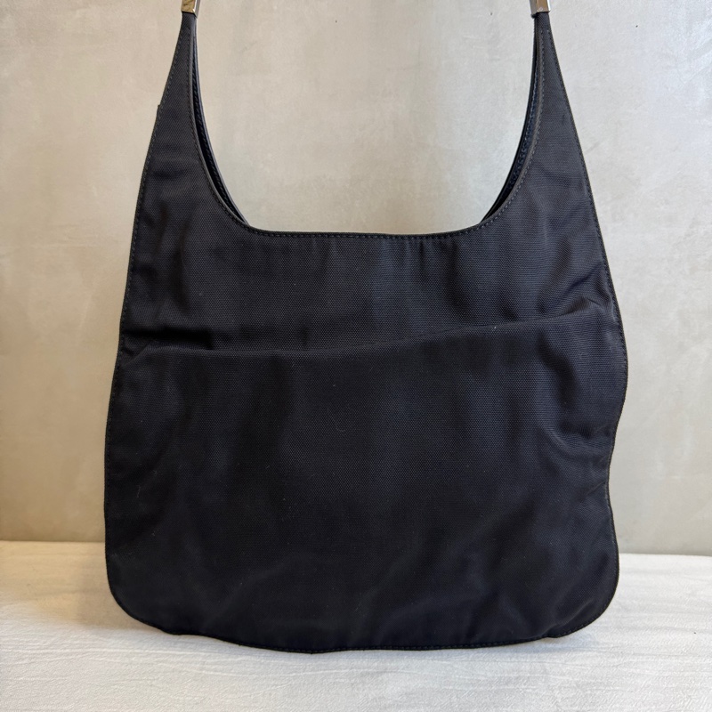 【赫蒂國際精品】Gucci 古馳 復古尼龍單肩包 vintage-2